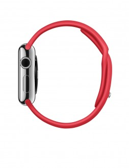 Watch (38 mm) Paslanmaz Çelik Kasa ve (PRODUCT) RED Spor Kordon - 2