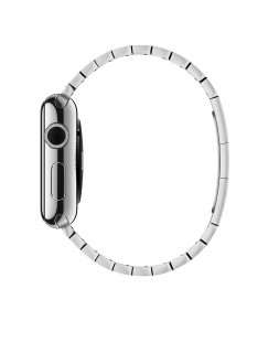 Watch (38 mm) Paslanmaz Çelik Kasa ve Baklalı Model Paslanmaz Çelik Bilezik - 2