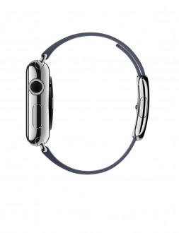 Watch (38 mm) Paslanmaz Çelik Kasa ve Modern Tokalı Gece Mavisi Kayış - 2