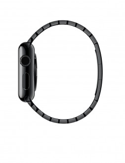 Watch (38 mm) Uzay Siyahı Paslanmaz Çelik Kasa ve Baklalı Model Uzay Siyahı Paslanmaz Çelik Bilezik - 1