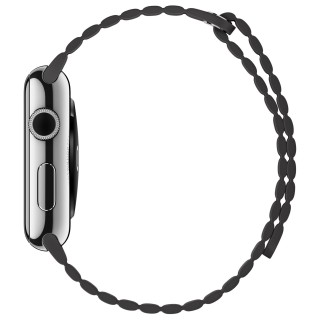 Watch (42 mm) Paslanmaz Çelik Kasa ve Fırtına Grisi Deri Loop - 2