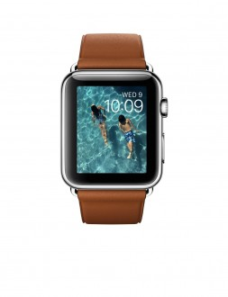 Watch (42 mm) Paslanmaz Çelik Kasa ve Klasik Tokalı Klasik Kahve Kayış - 1