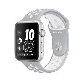 Watch Nike+ Series 2 (38 mm) Gümüş Rengi Alüminyum Kasa ve Mat Gümüş/Beyaz Nike Spor Kordon - 1