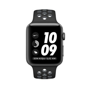 Watch Nike+ Series 2 (38 mm) Uzay Grisi Alüminyum Kasa ve Siyah/Soğuk Gri Nike Spor Kordon - 2