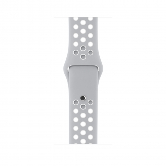 Watch Nike+ Series 2 (42 mm) Gümüş Rengi Alüminyum Kasa ve Saf Platin/Beyaz Nike Spor Kordon - 2