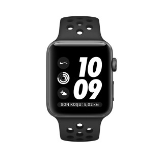 Watch Nike+ Series 2 (42 mm) Uzay Grisi Alüminyum Kasa ve Antrasit/Siyah Nike Spor Kordon - 2