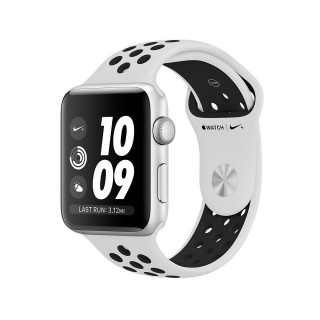 Watch Nike+ Series 3 GPS (38 mm) Gümüş Rengi Alüminyum Kasa ve Saf Platin/Siyah Nike Spor Kordon - 1