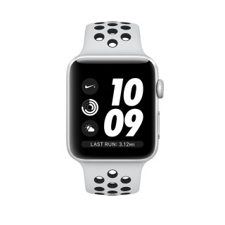 Watch Nike+ Series 3 GPS (42 mm) Gümüş Rengi Alüminyum Kasa ve Saf Platin/Siyah Nike Spor Kordon - 2