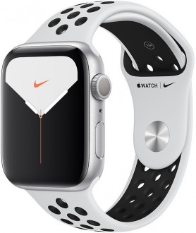 Apple Watch Nike Series 5 (40mm) Gümüş Rengi Alüminyum Kasa ve Nike Spor Kordon