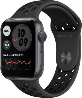 Apple Watch Nike Series 6 (44mm) Uzay Grisi Alüminyum Kasa ve Nike Spor Kordon