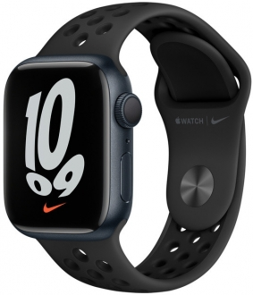 Watch Nike Series 7 41mm Gece Yarısı Alüminyum Kasa ve Nike Spor Kordon