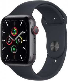 Apple Watch SE Cellular 44mm Alüminyum Kasa ve Spor Kordon