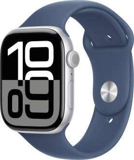 Apple Watch Series 10 Cellular 46mm Alüminyum Kasa ve Spor Kordon