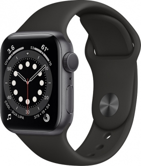 Apple Watch Series 6 (40mm) Uzay Grisi Alüminyum Kasa ve Spor Kordon