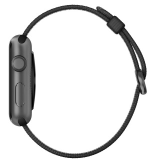 Watch Sport (42 mm) Uzay Grisi Alüminyum Kasa ve Naylon Örme Siyah Kordon - 2