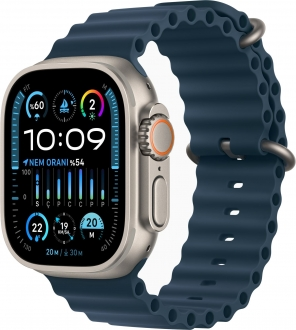 Apple Watch Ultra 2 Titanyum Kasa ve Ocean Kordon