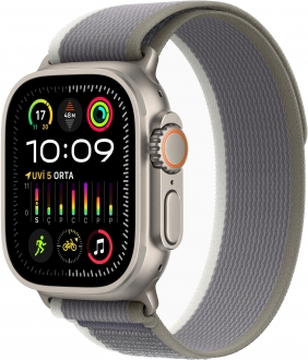 Apple Watch Ultra 2 Titanyum Kasa ve Trail Loop