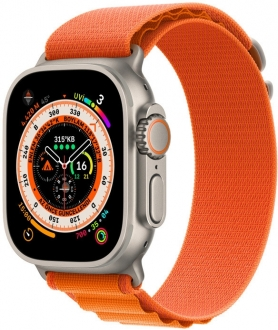 Apple Watch Ultra Titanyum Kasa ve Alpine Loop
