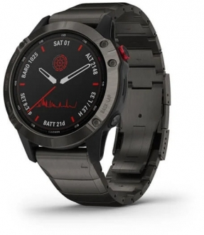 Garmin Fenix 6 Pro Solar Titanium