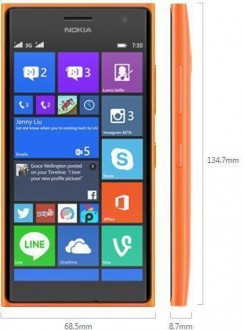 Lumia 730 Dual SIM - 1