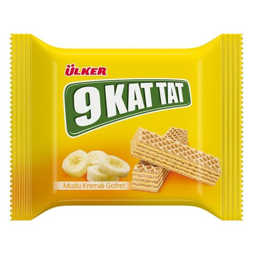 9 Kat Gofret Muz Kremalı 39 GR