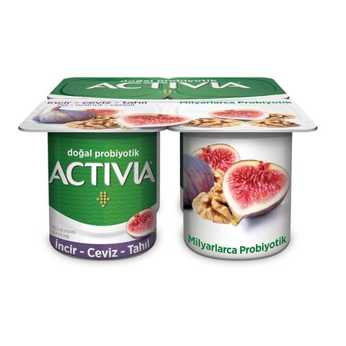 Activia İncir Ceviz 4x100 Gr