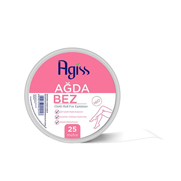 Agiss Ağda Bezi 25 Metre Rulo Adet