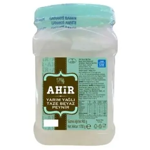Ahir Beyaz Peynir Yarım Yağlı 900 Gr