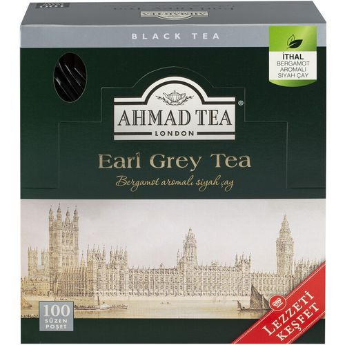 Ahmad Tea Earl Grey Bardak Poşet 100x2 Gr