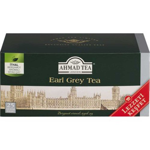 Ahmad Tea Earl Grey Bardak Poşet Çay 25'li 50 Gr