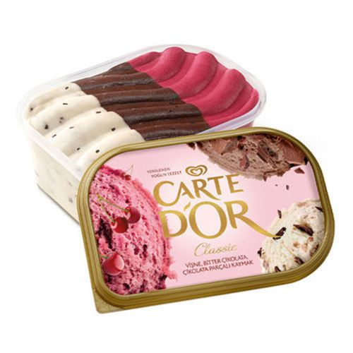 Dondurma Carte dor Vişne Bitter Vanilya 850 Ml Algida