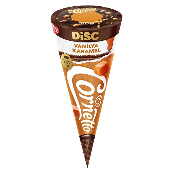 Algida Dondurma Cornetto Disc Vanilya Karamel 130 ML