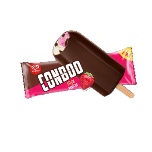 Algida Dondurulmuş Conboo Çilek Vanilya 60 Ml
