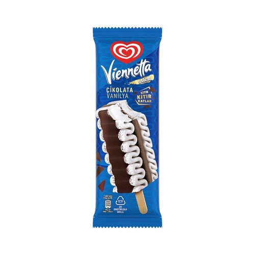 Algida Dondurulmuş Viennetta Çikolata / Vanilya 90 ML