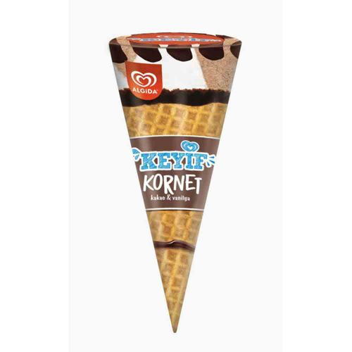 Algida Keyif Cornetto Çikolata Vanilya 110 Ml