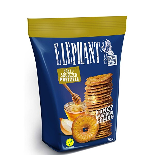 Alka Elephant Ballı Hardallı Kraker 70g