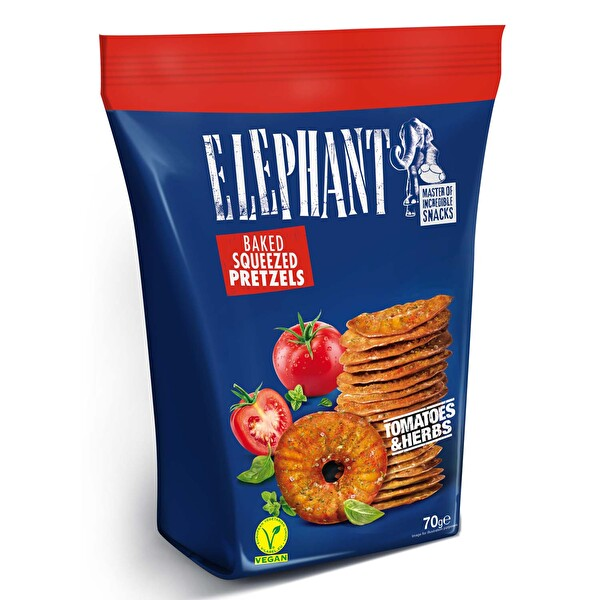 Alka Elephant Domatesli Otlu Kraker 70 Gr