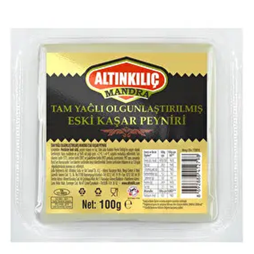 Altınkılıç Tam Yağ.eski Kaşar 100gr