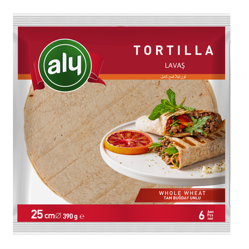 Aly Tortilla Lavaş 25cm 6lı 390 Gr