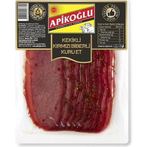 Apikoğlu Kurutulmuş Et (Bresaola) 1000 Gr