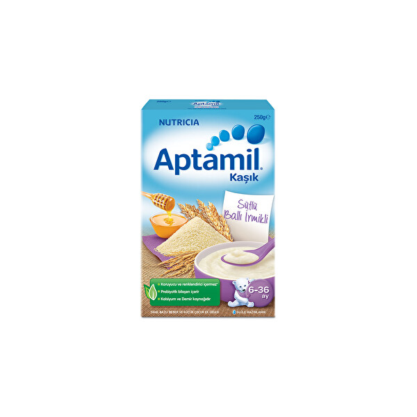 Aptamil Sütlü İrmik Ballı 250 Gr