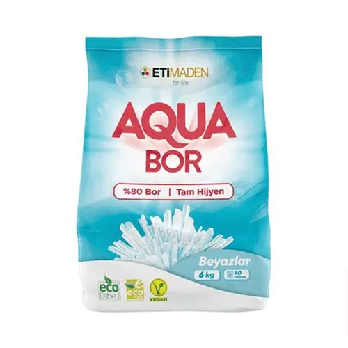 Aquabor Toz Deterjan Beyazlar 6 Kg