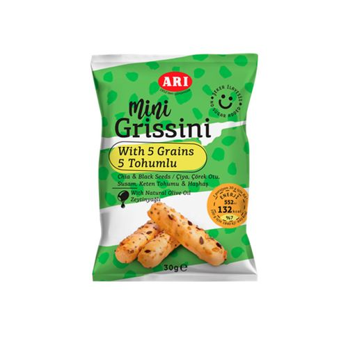 Arı Çok Tohumlu Ekşi Mayalı Grissini 100 Gr