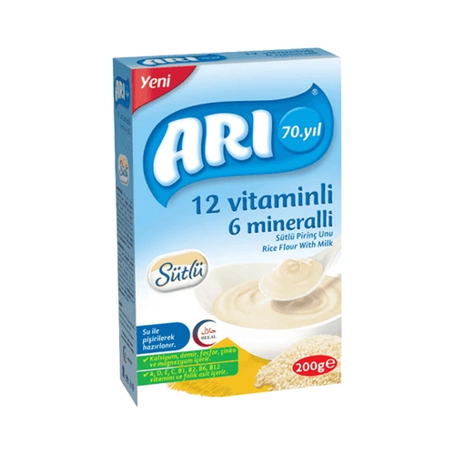 Arı Vitaminli Pirinç Unu Bebek Maması 200 Gr
