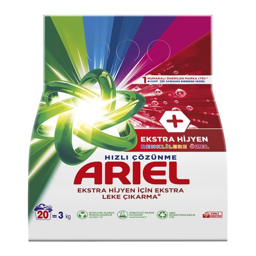 Ariel Oxi Gücü 3 KG Renkli