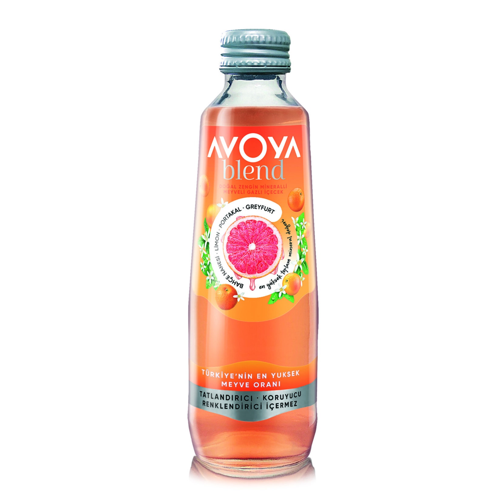 Avoya Blend Greyfurt & Portakal Meyveli Maden Suyu 250 Ml