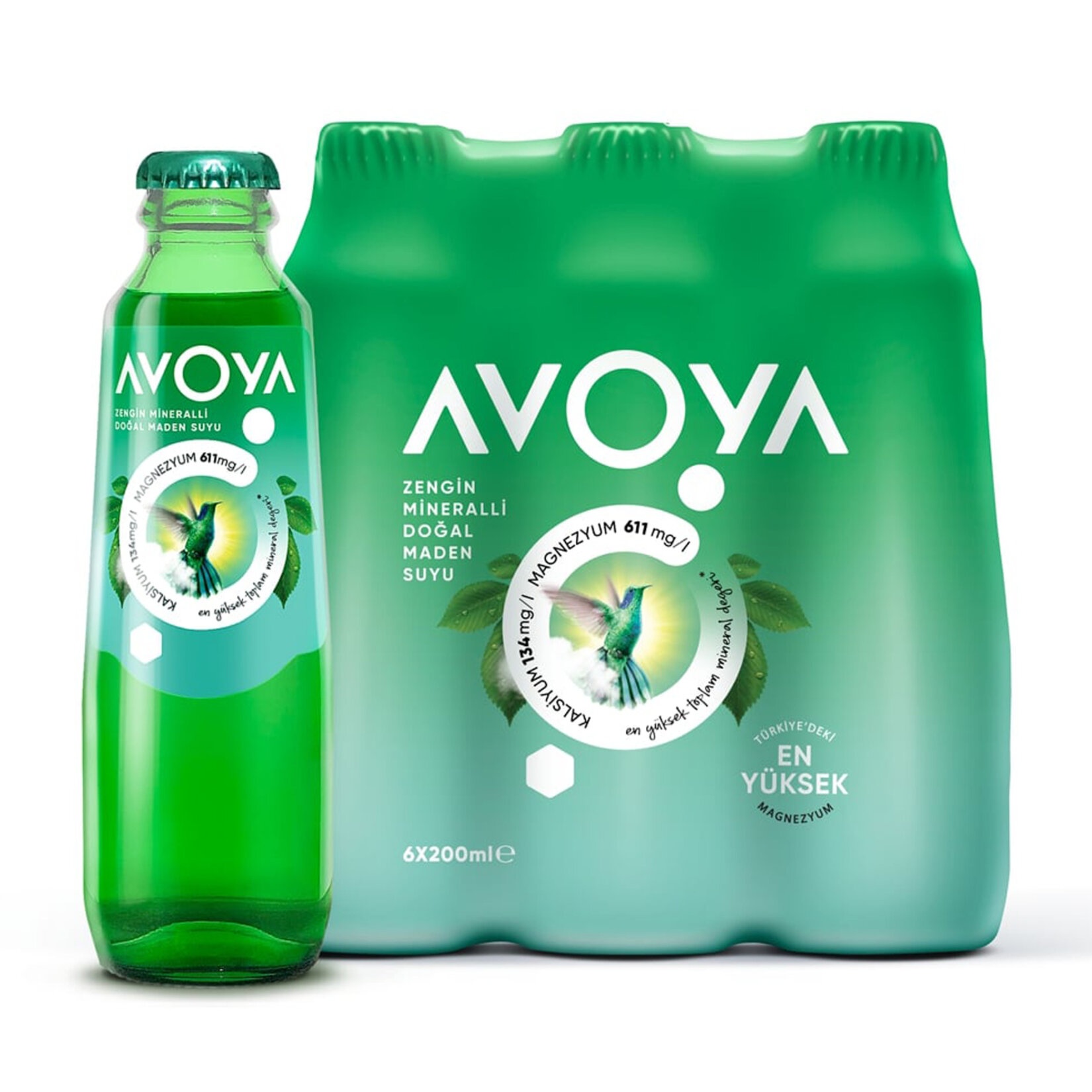 Avoya Sade Maden Suyu 6x200 Ml