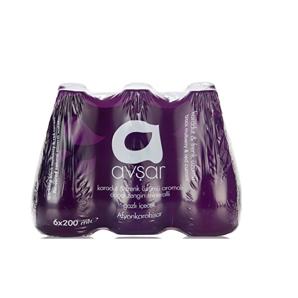 Avşar Karadut Frenk Üzümü Maden Suyu 1200 Ml