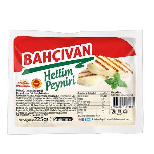 Bahçıvan Hellim Peyniri 225g