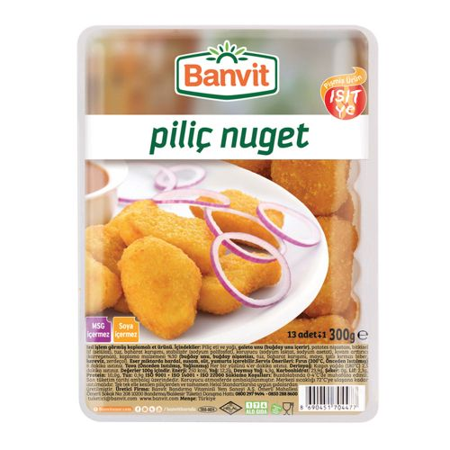 Banvit Piliç Nugget 300 Gr